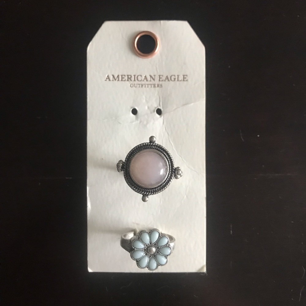 American Eagle 2 Ring Set